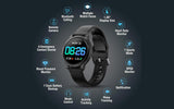 Timex TIMEX FIT 2.0 TWTXW200T Black Silicon Unisex Smartwatch