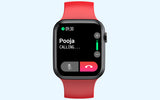 Fire-Boltt RING (CALL) BSW014 Red Silicon Unisex Smart Watch