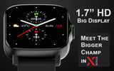 Maxima MAX PRO X6 X6O1PSSF65313 Silver Silicon Unisex Smart Watch