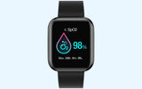 Timex METAL FIT TW0HXW300T Black Silicon Unisex Smart Watch