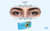 Bausch & Lomb Natural Looks Quarterly Color Contact Lenses (With Power), 1 Pair - Contact Lenses