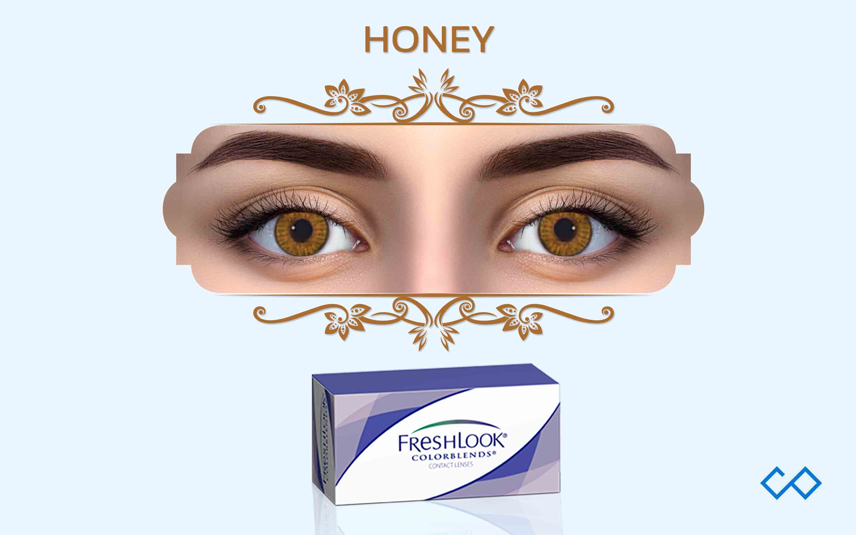 freshlook honey contacts