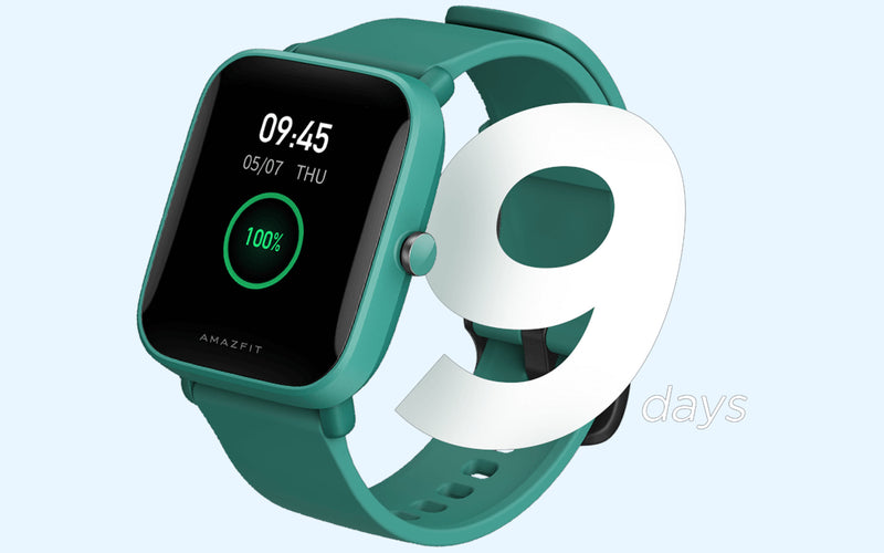 Amazfit BIP U A2017 Green Silicon Unisex Smart Watch