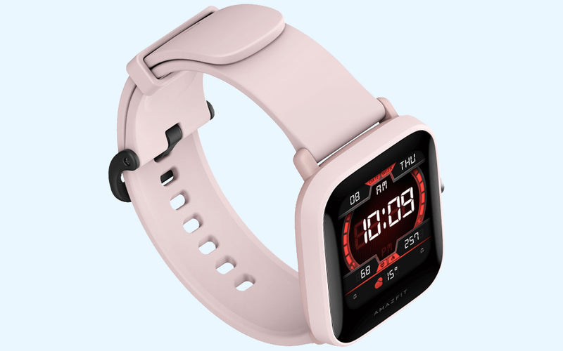 Amazfit BIP U PRO A2008 Pink Silicon Unisex Smart Watch – WizOpt