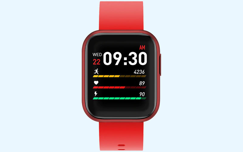 Fire-Boltt NINJA PRO BSW011 Red Silicon Unisex Smart Watch