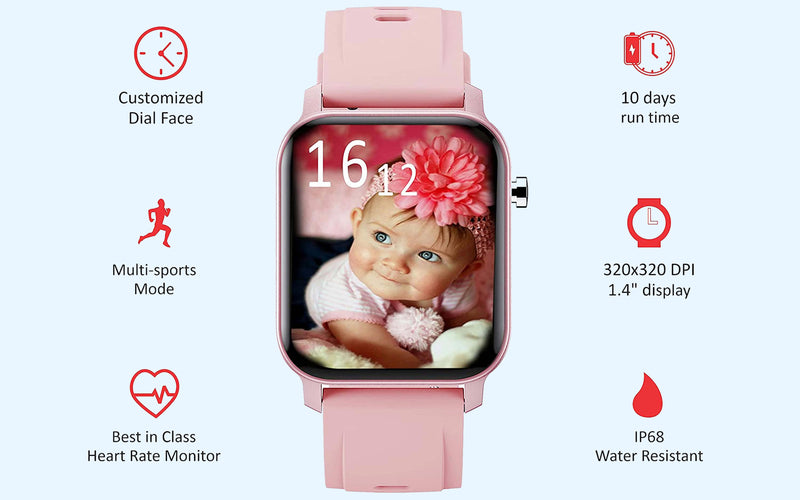 Maxima MAX PRO X2 X231MG64181 Pink Silicon Unisex Smart Watch
