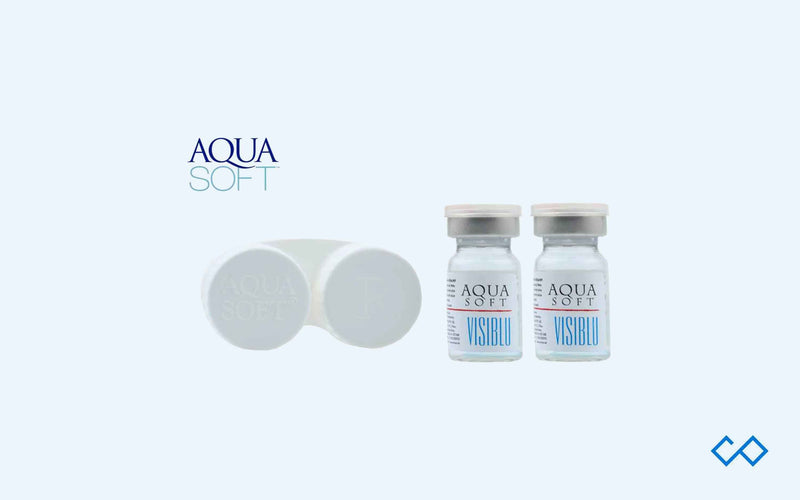 Aqua Soft Visiblu Contact Lenses, 1 Pair - Contact Lenses