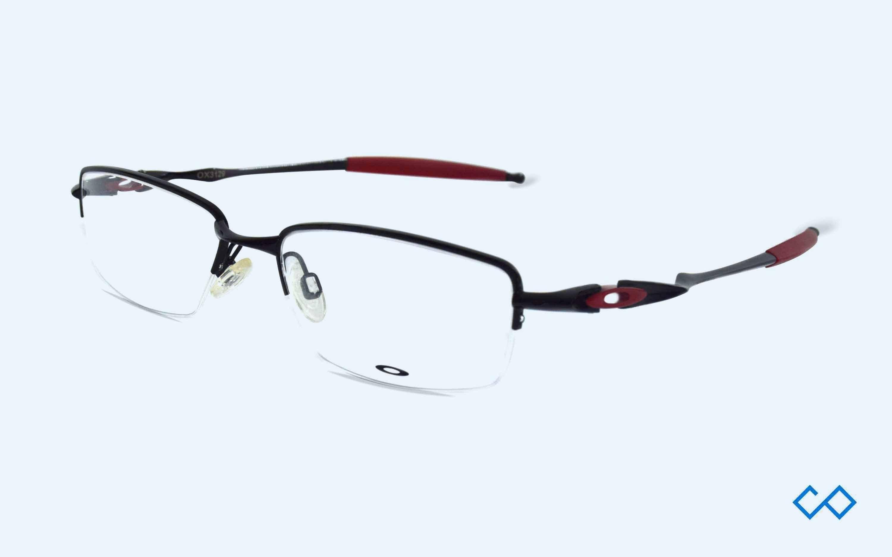 Oakley OX3129 53 Branded Durable Half Rim Eyeglass WizOpt