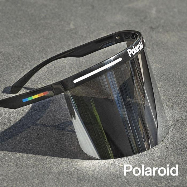 Polaroid Half Face Shield, Mirror Coated - Safety Glass